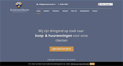 Desktop Screenshot of guntenaarwonen.nl